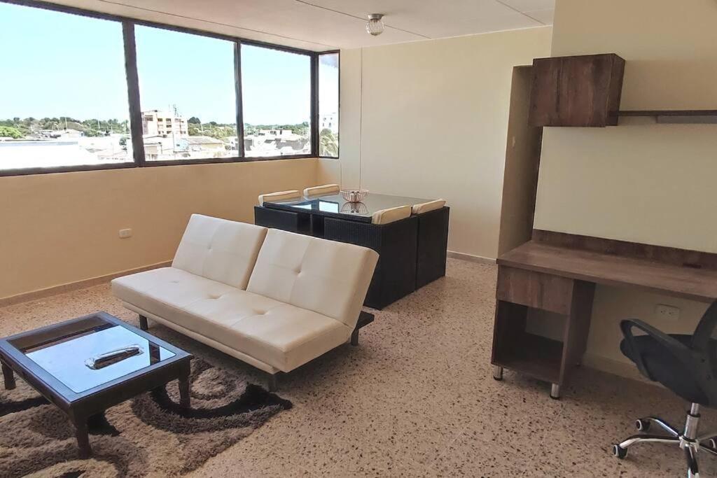 Riohacha II Apartamento Con Vista Al Mar En La Mejor Zona De La Ciudad Genial Para Relax O Trabajo Eksteriør billede