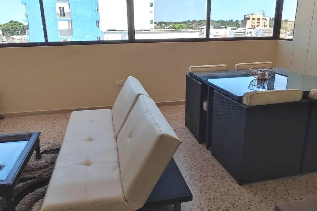 Riohacha II Apartamento Con Vista Al Mar En La Mejor Zona De La Ciudad Genial Para Relax O Trabajo Eksteriør billede